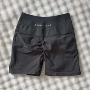 Alphalete Women's Dark Grey Amplify Shorts